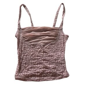 Urban Outfitters Pink Ruched Women's Top